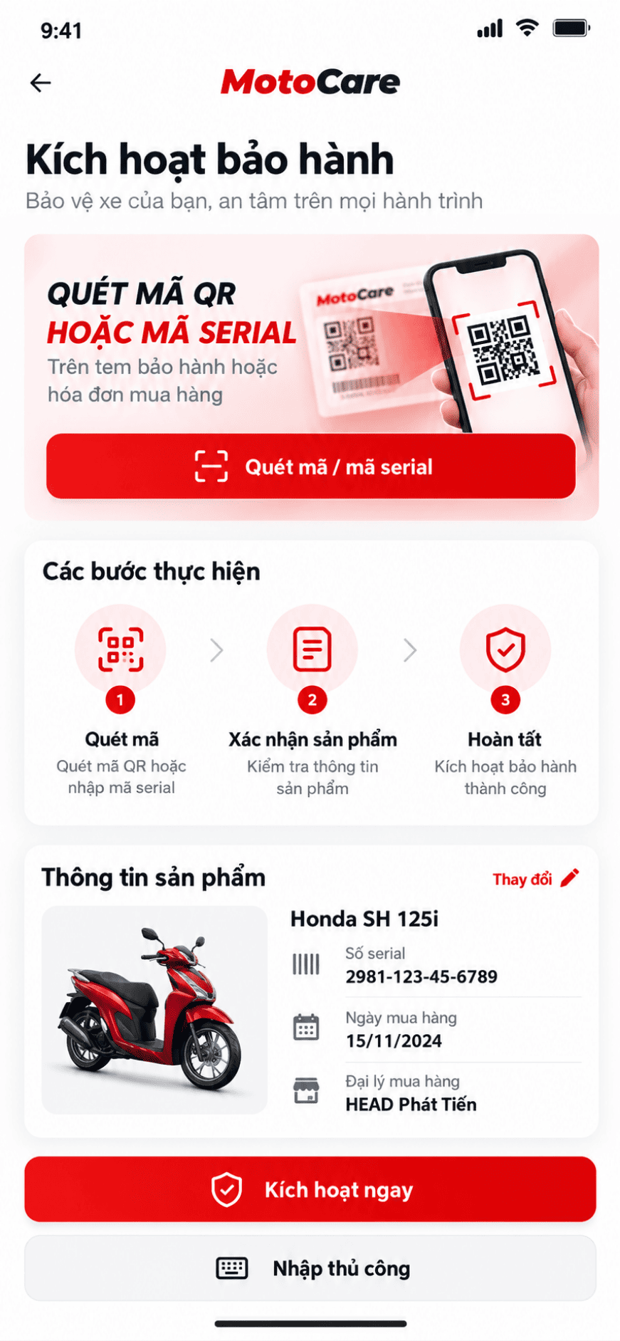 App ô tô / Xe máy